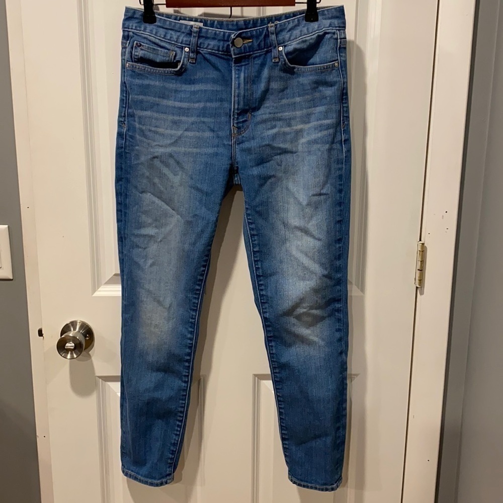 Gap High Rise Skinny 29 Light Wash
